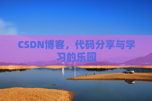CSDN博客，代码分享与学习的乐园